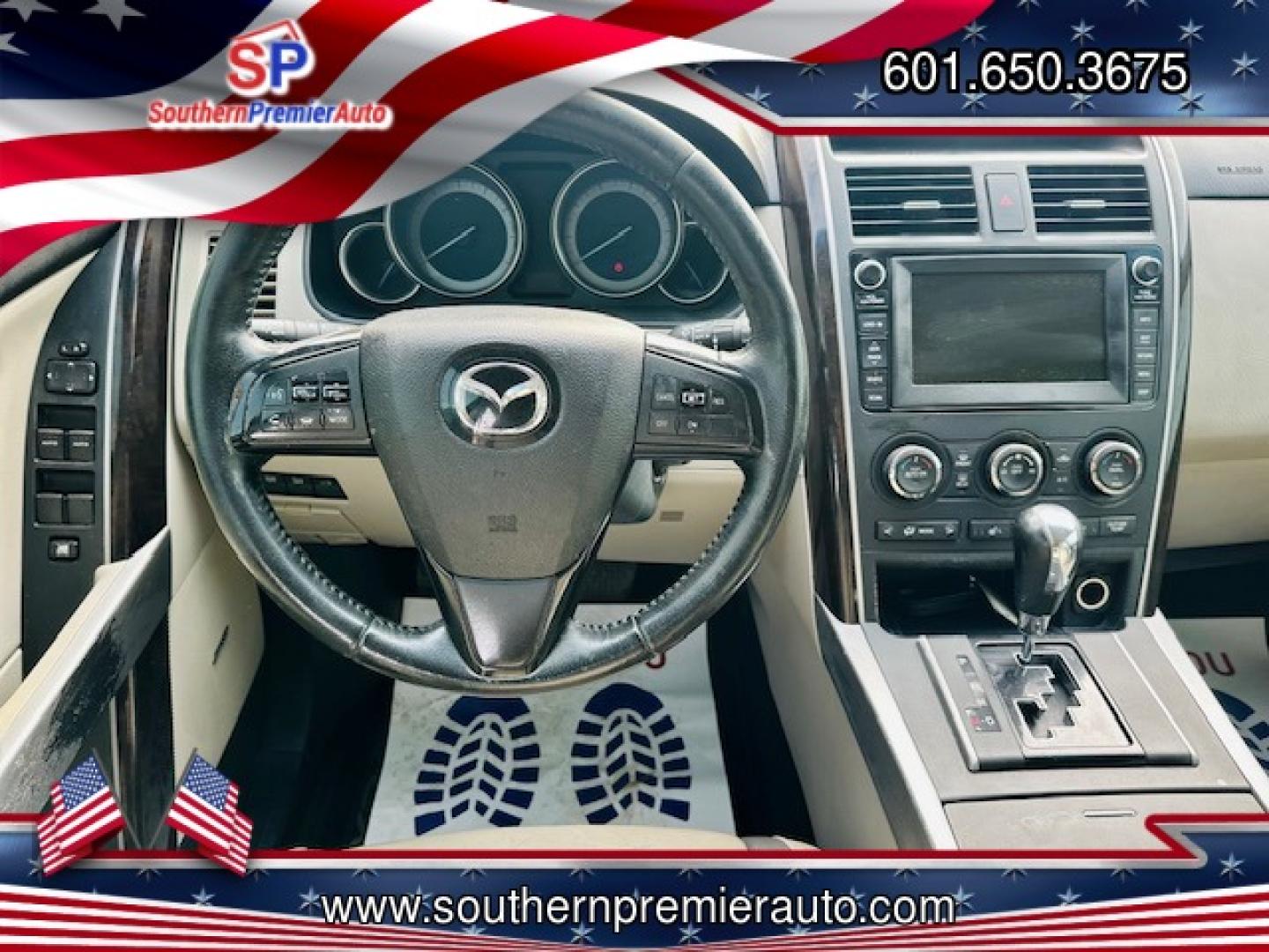 2011 RED MAZDA CX-9 GRAND TOURING (JM3TB2DA6B0) , located at 922 W. Beacon St., Philadelphia, MS, 39350, (601) 650-3675, 32.770447, -89.127151 - Photo#17